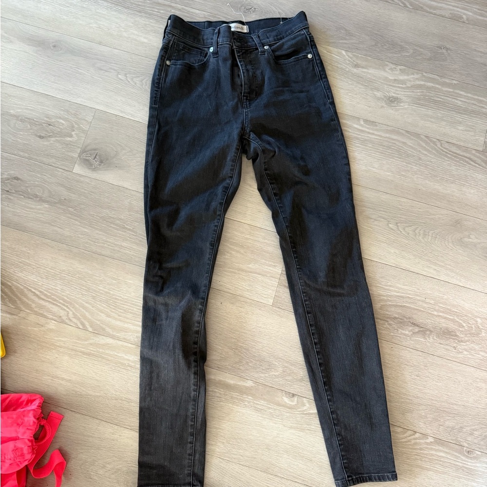 Madewell Washed Black Jeans